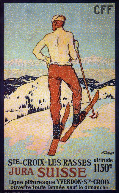 Les Rasses, Sainte-Croix, 1921 autorstwa François Jacques
