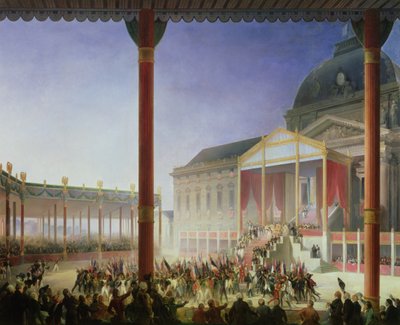 Zgromadzenie Champ de Mai, 1 czerwca 1815 r. autorstwa François Joseph Heim