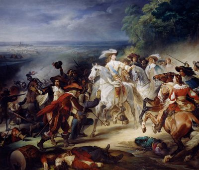 Bitwa pod Rocroy, 19 maja 1643, 1834 autorstwa François Joseph Heim