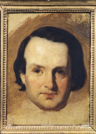 Виктор Гюгогийн (1802-85) хөрөг зургийн судалгаа, 1836 он. autorstwa François Joseph Heim