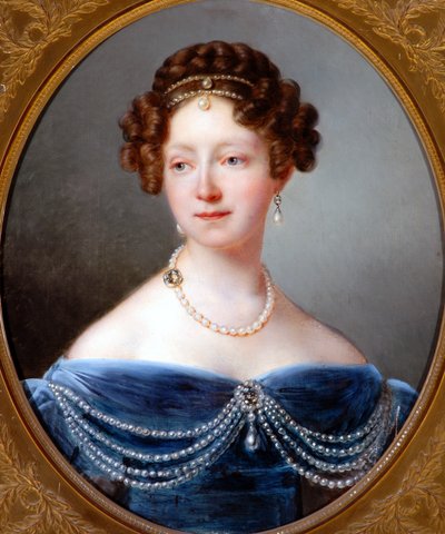 Portret księżnej Orange autorstwa François Joseph Kinsoen