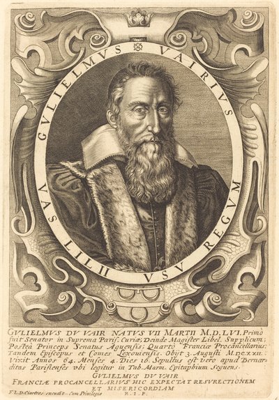 Guillaume du Vair autorstwa François Langlois