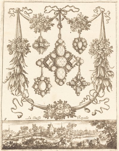 Królewskie polowanie autorstwa François Le Febvre