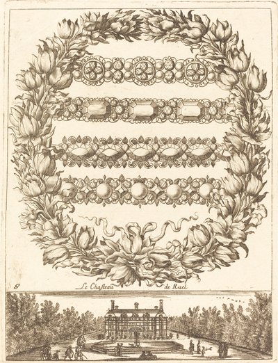 Zamek Ruel autorstwa François Le Febvre