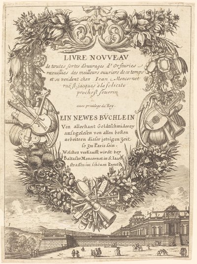 Strona tytułowa autorstwa François Le Febvre