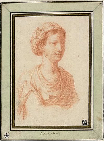 Popiersie kobiety z turbanem autorstwa François Le Moyne