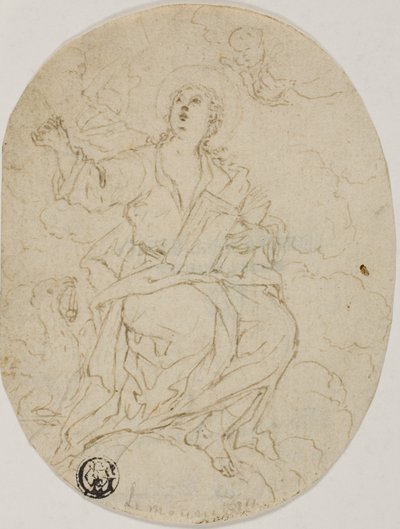Święty Jan Ewangelista autorstwa François Le Moyne