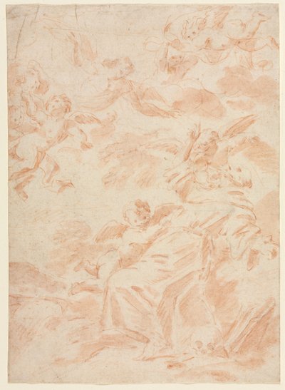 Stygmatyzacja św. Franciszka autorstwa François Lemoyne