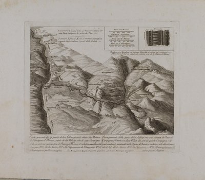 Ogólna mapa regionu Sabine autorstwa François Morel