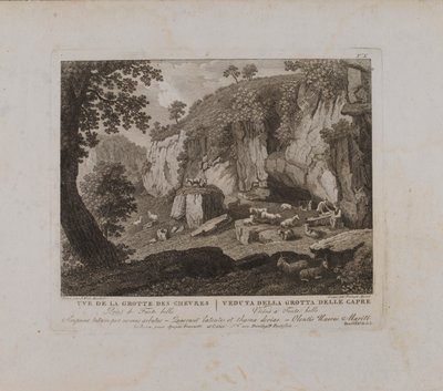Uve (sic) z Grotte des Chevres (nr X) autorstwa François Morel