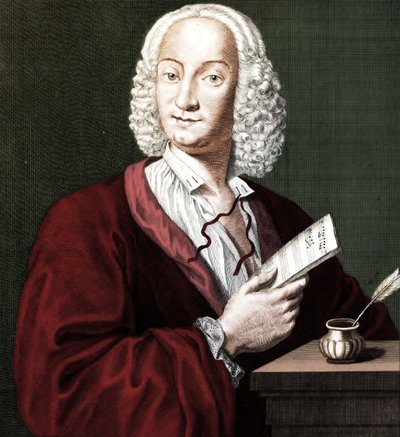Antonio Vivaldi 1678-1741, 1725 autorstwa François Morellon de La Cave
