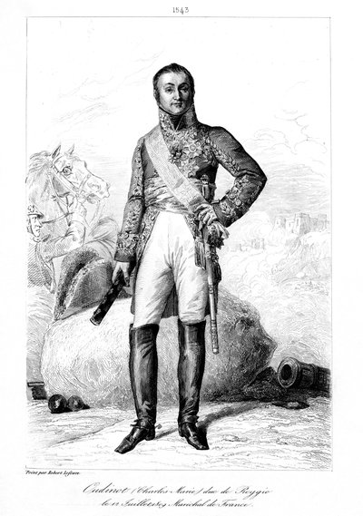 Nicolas Charles Oudinot 1767-1847, książę Reggio i marszałek Francji, 1839. autorstwa François Pigeot
