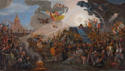 Alegoria powrotu popiołów Napoleona, 1840. autorstwa François Trichot