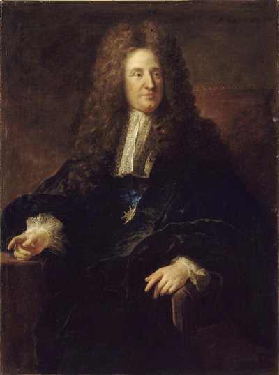 Portret Julesa Hardouina-Mansarta 1646-1701 autorstwa François Troy de