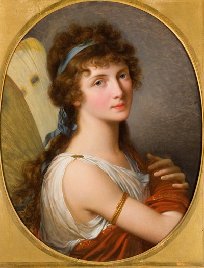 Portret Lady Charlemont jako Psyche autorstwa Francois Xavier Fabre