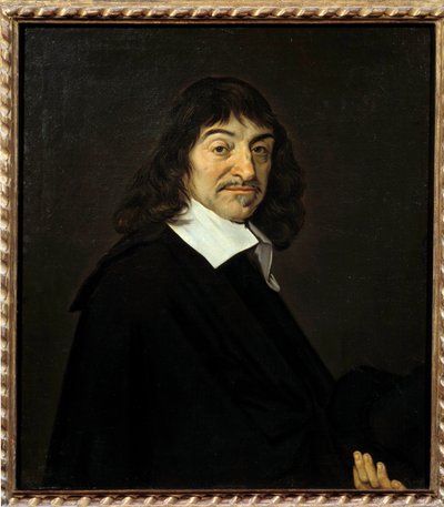 Portret Rene Descartesa autorstwa Frans (after) Hals