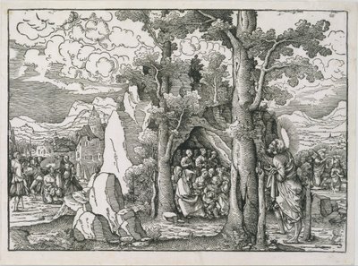 Sceny z życia św. Jana Chrzciciela, ca. 1522. autorstwa Frans Crabbe van Espleghem