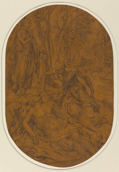 Diana i Endymion autorstwa Frans Floris I