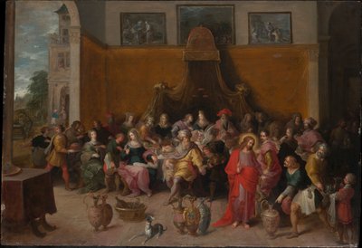 Małżeństwo w Kana autorstwa Frans Francken the Younger