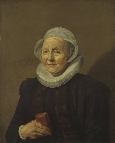 Stara Dama, 1628 autorstwa Frans Hals