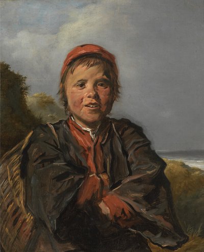 Fisher Boy (olej na płótnie) autorstwa Frans Hals