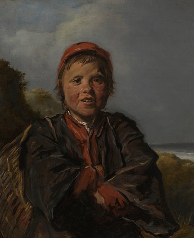 Rybak (olej na płótnie) autorstwa Frans Hals