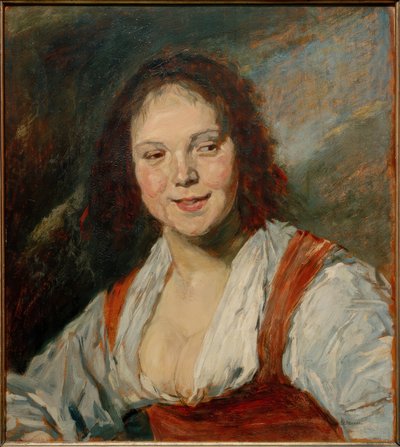 Kopia Bohémienne Fransa Hals autorstwa Frans Hals