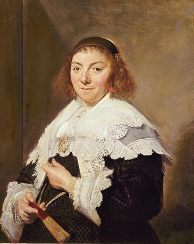Maria Pietersdatter Olycann, żona Andriesa van der Horna, 1638 autorstwa Frans Hals