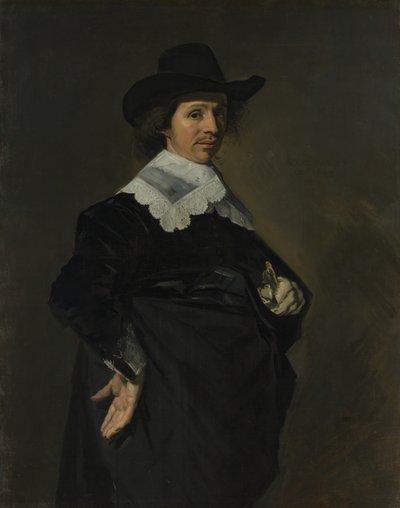 Paul Verschuur 1606-1667, 1643. autorstwa Frans Hals
