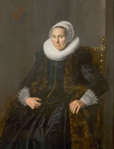 Portret Cornelii Claesdr. Vooght (-) autorstwa Frans Hals