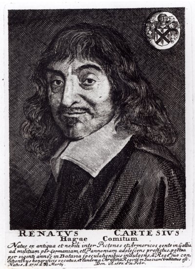 Portret Rene Kartezjusza (1596-1650) autorstwa Frans Hals