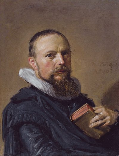 Portret Samuela Ampzinga autorstwa Frans Hals