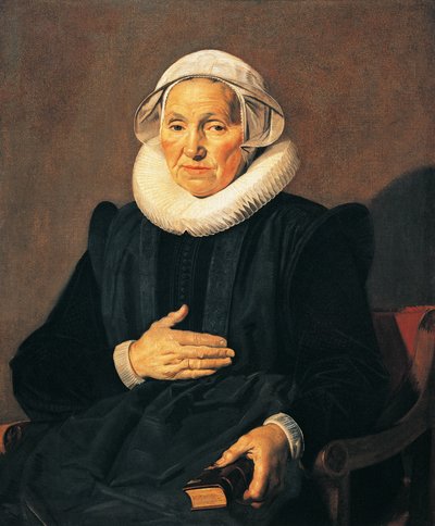 Portret Sary Andriesdochter Hessix autorstwa Frans Hals