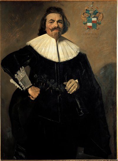 Portret Tielemana Roostermana, holenderskiego kupca (Malarstwo autorstwa Frans Hals