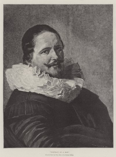 Portret mężczyzny autorstwa Frans Hals