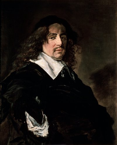 Portret mężczyzny, przed 1660 rokiem. autorstwa Frans Hals