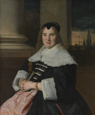 Portret kobiety, ca. 1650, przerobiony prawdopodobnie w XVIII wieku. autorstwa Frans Hals