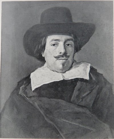 Portret mężczyzny zwróconego do przodu autorstwa Frans Hals