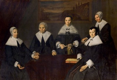 Regentki domu starców autorstwa Frans Hals