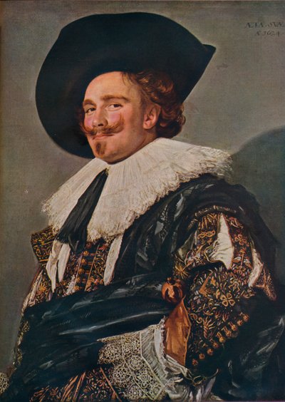 Roześmiany kawaler, 1624, 1943. autorstwa Frans Hals