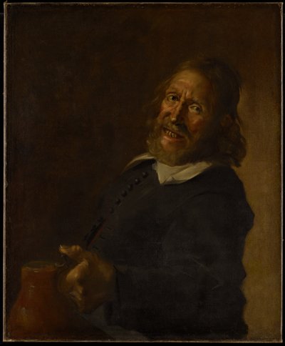 Laughing Toper, XVIII wiek autorstwa Frans Hals