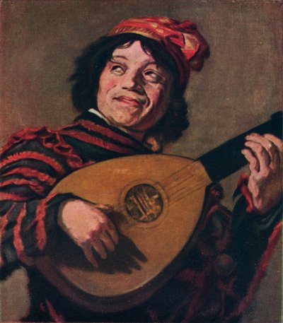 Lutniarz, 1623 autorstwa Frans Hals