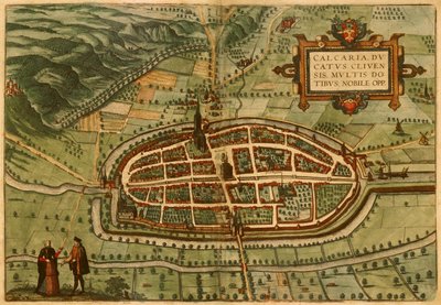 Kalkar Braun Hogenberg 1575 autorstwa Frans Hogenberg