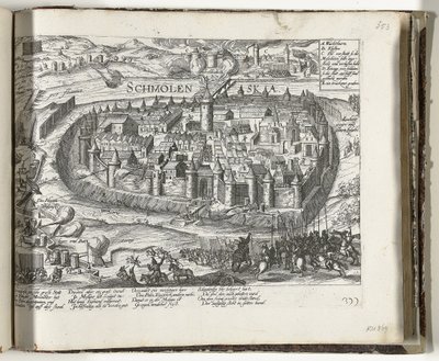 Oblężenie Smoleńska, 1609-1611, 1612 autorstwa Frans Hogenberg