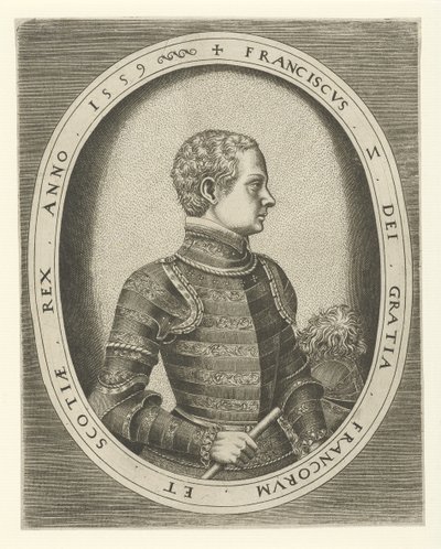 Portret Franciszka II z Francji 1544-1560, 1559 autorstwa Frans Huys