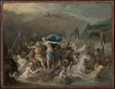 Triumf Neptuna i Amfitryty autorstwa Frans II Francken