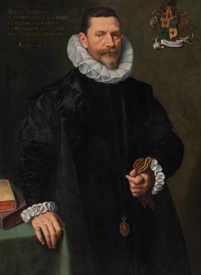 Portret Petrusa Richardusa (olej na desce) autorstwa Frans II Pourbus