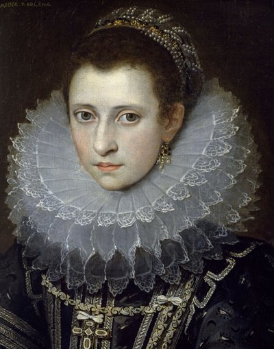 Portret szlachcianki (tzw. Anne Boleyn) autorstwa Frans II Pourbus