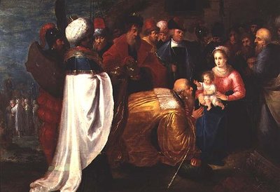 Pokłon Trzech Króli autorstwa Frans II the Younger Francken