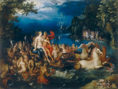 Triumf Neptuna i Amfitryty autorstwa Frans II the Younger Francken